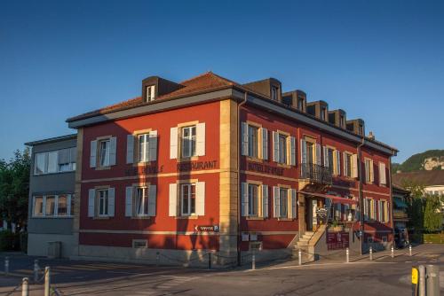 Hotel de ville d´Yvonand, Yvonand bei Vers chez Perrin