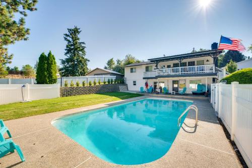 Epic Family Getaway with Pool, Game Room and Fire Pit!