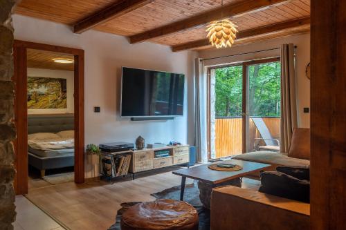 Wellness chata Chalet de Glatz in Komorni Lhotka