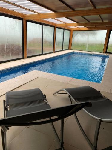 Úszómedence, Estancia Los Platanos in Cerro Chato