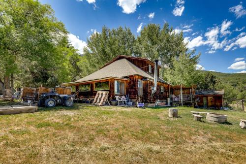 Historic Alpine Cabin with Scenic Mount Sopris View