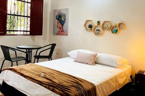 Apartaestudio Colonial, Aire Acondicionado, wifi 200 Mbps