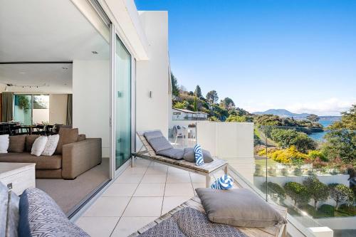陽台/露台, 陶波頂層公寓 (Taupo Penthouse) in 相思灣