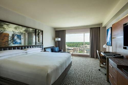 Guest Room with King Bed and Water View