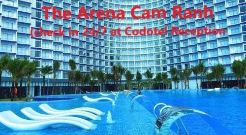 Angela at The Arena resort at Bai Dai beach, near airport Cam Ranh, Nha Trang, Khanh Hoa