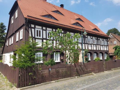Auf der Mühlwiese in Großschönau, Deutschland