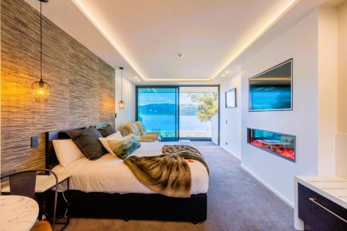 峽灣湖景汽車旅館及公寓 (Fiordland Lakeview Motel and Apartments) in 市中心