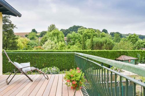 Chambre, familiale, balcon