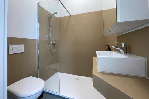 Fürdőszoba, Gästewohnung Milan (Gastewohnung Milan) in Suhl