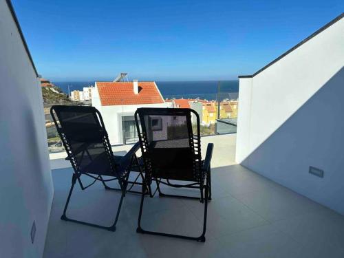 Beach, Ocean view & Bright House Ericeira