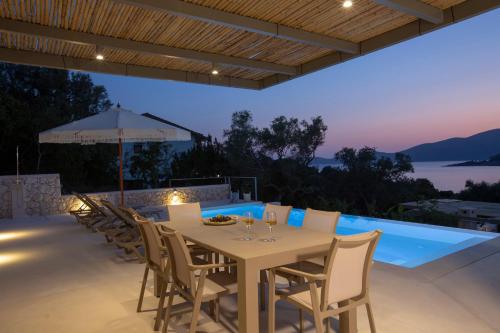 Kilátás, Villa Sophia-Private Sea Access in Marantochori