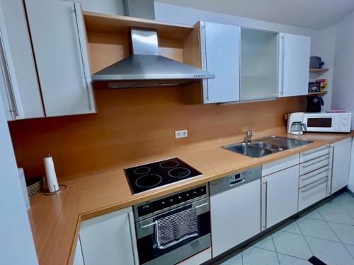 virtuve, Ferienwohnung BAYERNRING in Breitenbrunn (Bavaria)
