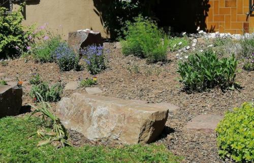 สวน, Ferienwohnung Am Steinchen in เมตทาล์ค