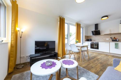 設施, Ferienwohnungen Rhönhimmel (Ferienwohnungen Rhonhimmel) in 格爾斯費爾德/羅恩