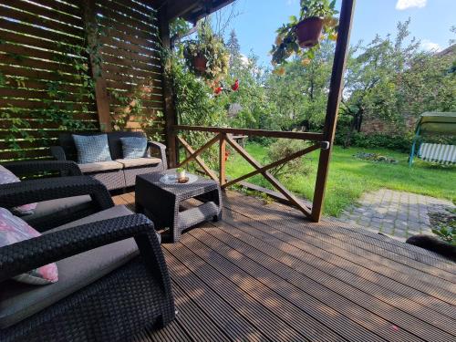 Boutigue city house with terrace and garden free parking, Riga (fotografie 10)