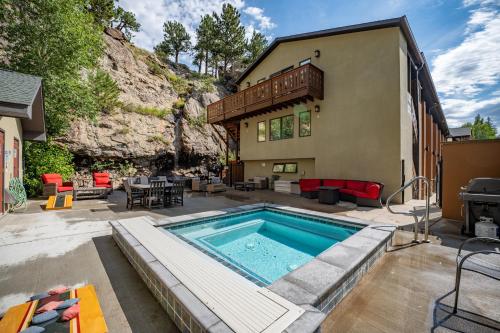 Pezsgőfürdő, Silver Moon Inn in Estes Park (Colorado)