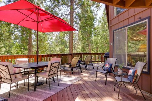 High Sierra Cabin with Grill, Serene Location!