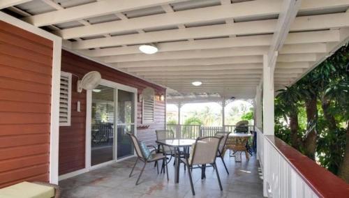 balkon/terras, Alux House in Placencia