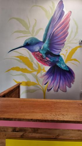 Vestíbulo, Central Hostel Reforma in Guatemala