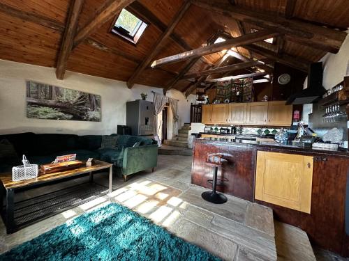 Coed Y Ddraig - themed 3 bedroom cottage, with bar & pool table in Tregaron