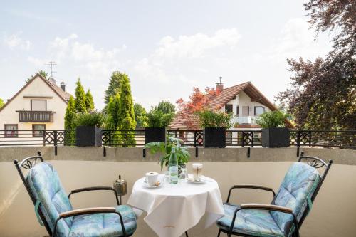 Balcony/terrace, Hotel Schongarten garni in Aeschach