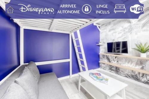 Disney Blue Jungle Studio - Near Disneyland Paris - Location saisonnière - Thorigny-sur-Marne