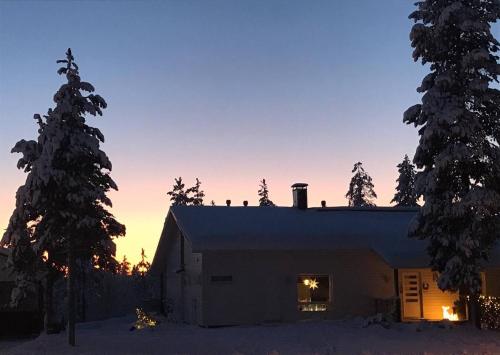 Nordic Villa with private sledding hill