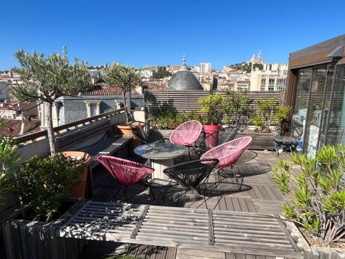 Terrasse de Castellane - Location saisonnière - Marseille