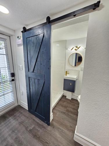 Bathroom, The Hideaway DT Orlando Tiny Home w Free Parking near The Strand