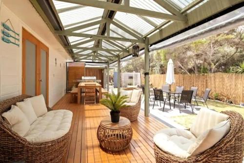 Balcony/terrace, Bethel by the Sea by Ready Set Stay - BYO LINEN & TOWELS in Surf Beach