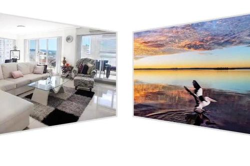 Waterview luxury hideaway, 2 min walk to all, pool - Bateau Bay