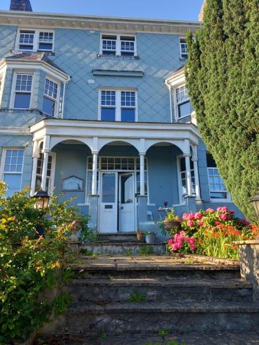 A szálláshely kívülről, Northampton House in Llanwrtyd Wells
