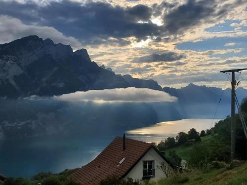 Panorama * in Obstalden, Schweiz