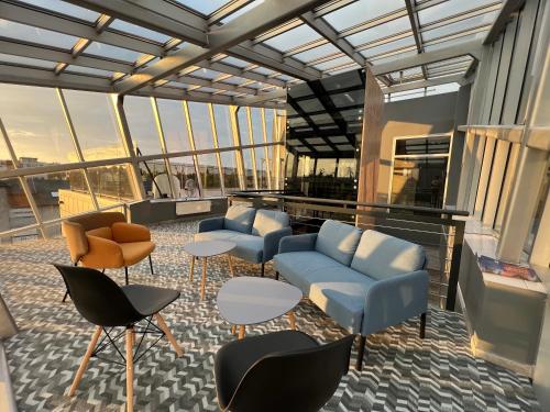 sala de TV, Luna Self Check-in Hotel Klaipeda in Klaipeda