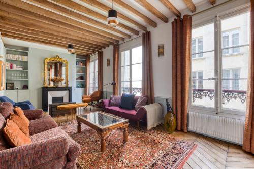 Outstanding charming flat - Heart of Saint-Honoré - Location saisonnière - Paris