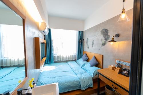 1 double bed