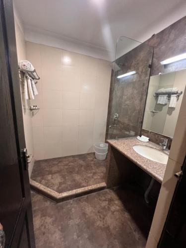 Bathroom, Hotel SB Castle in Fazalganj