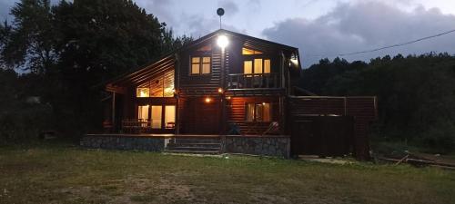 Chalet's lake_Bolu Abant _log house