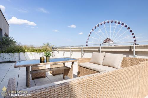PINEAPPLE APARTMENTS - Penthouse am Zwinger - 162qm - 1x free parking, Drážďany (fotografie 2)