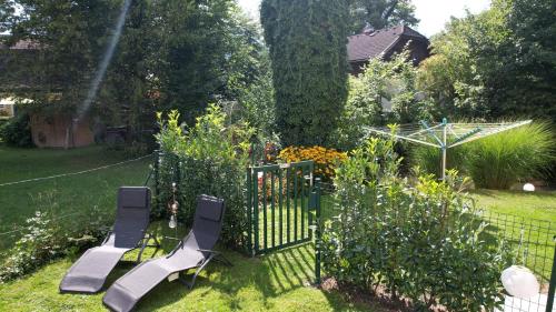 tuin, Walters Appartment - Wohfühlurlaub für Mensch und Hund (Walters Appartment - Wohfuhlurlaub fur Mensch und Hund) in Anif