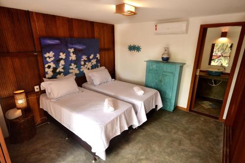 Boa Village- Bungalow Azul- Praia de Algodões- Península de Maraú, BA