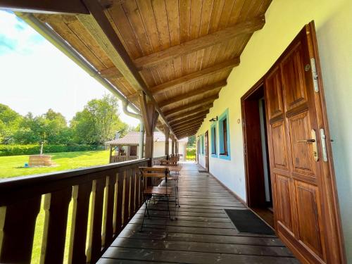 Terraza/balcón, Kaproun - Studeny pramen in Kunzak