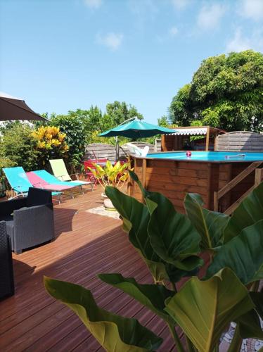 Piscina, VILLA C'MARGOT in Le Marigot