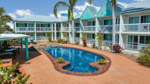 Balcony/terrace, Reef Adventureland Motel in Tannum Sands
