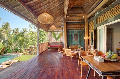 Villa with amazing rice field view between Canggu and Ubud