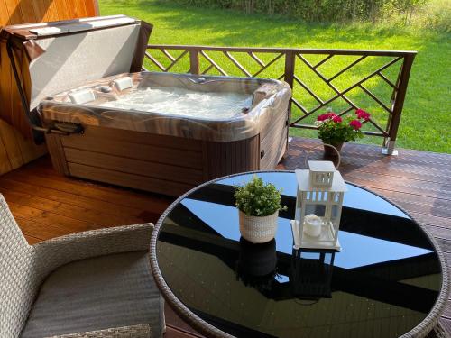 熱水浴池, Rubikiai Lux Ežero Namelis (Rubikiai Lux Ezero Namelis) in 魯比基埃