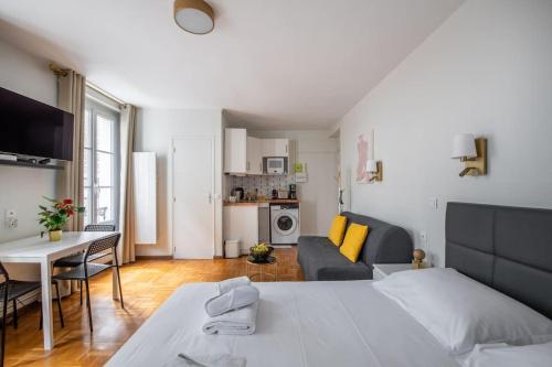 Bergers - Cozy studio in the heart of the 15th district