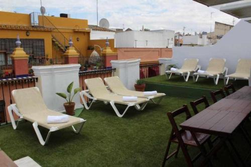 Casa palacio del siglo XVIII en centro Sevilla., Sevilla