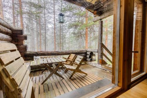 Iekārtas, Log Cabin Apartment Käkriäinen B (Log Cabin Apartment Kakriainen B) in Tonkopuro