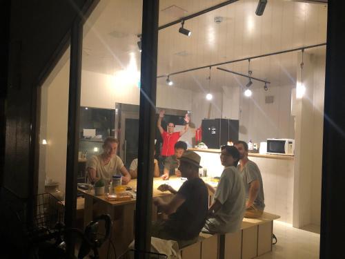 Kitchen, MAKOTO GUESTHOUSE -Limited Weight under 120kg, Age under 50years old- in Adachi